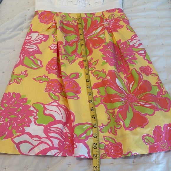 Lilly Pulitzer Betsy dress star fruit with baker weave size 0 - Picture 8 of 8